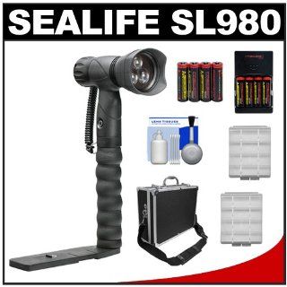 SeaLife SL980 Underwater Photo/Video LED Light Waterproof up to 330 ft. (100m) with Arm Bracket with Case + Batteries & Charger + Kit : Digital Camera Accessory Kits : Camera & Photo