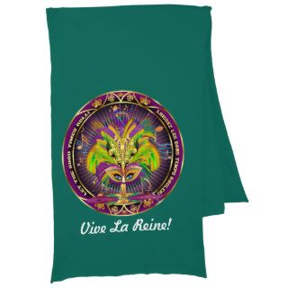 Mardi Gras Queen Add your own image Scarf