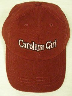 ADG Carolina Girl Golf Hat (Maroon, Ladies, Adjustable) Unstrutured Cap NEW : Sports Fan Baseball Caps : Sports & Outdoors