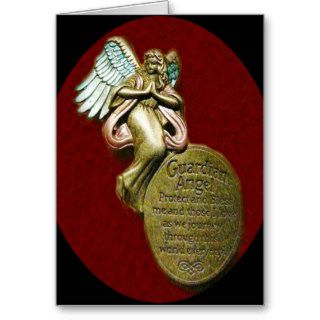 Guardian angel prayer card