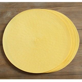 Victorian Round Dandelion Placemats (Set of 4) Table Linens