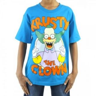 Bioworld Youth The Simpsons Krusty the Clown T shirt M: Clothing