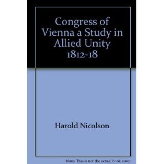 The Congress of Vienna: 9780844640532: Books