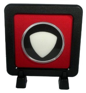Guitar Pick Frame Holder with Stands (346 Bass Style Red/Black) MADE IN USA: Everything Else