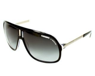 Carrera 90D Black White Black Palladium Carrera 40 Aviator Sunglasses Lens Cate: Carrera: Shoes