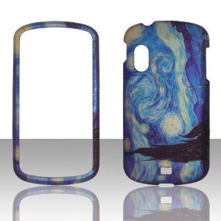 2D Blue Deign Samsung Stratosphere i405 Verizon Case Cover Hard Phone Case Snap on Cover Rubberized Touch Faceplates: Cell Phones & Accessories