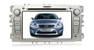 Eagle for 2008 2011 Ford Focus Car GPS Navigation DVD Player Audio Video System with Radio (AM/FM), Bluetooth Hands Free, USB, AUX Input, (free Map), Plug & Play Installation : In Dash Vehicle Gps Units : GPS & Navigation