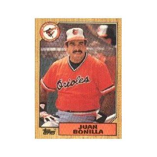 1987 Topps #668 Juan Bonilla: Sports Collectibles