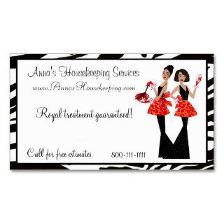 Housekeeping Diva Business Cards
