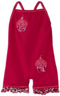 Submarine Baby girls Infant Cupcake Swimwear, Mini Print, 24 Months: Clothing