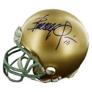 Brady Quinn signed Notre Dame Fighting Irish Mini Helmet: Sports Collectibles