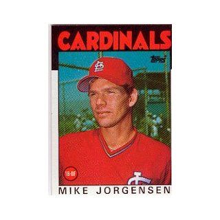 1986 Topps #422 Mike Jorgensen: Sports Collectibles