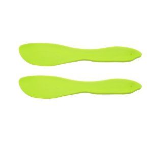 Linden Sweden Cheese Spreaders, Lime Green, Set of 2: Kitchen & Dining