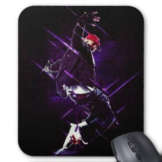 Hip hop breakdance mousepad