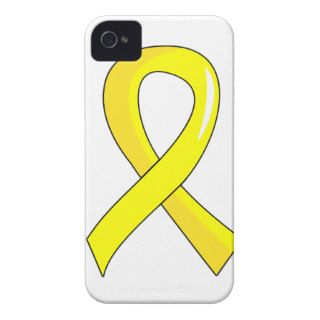 Hydrocephalus Yellow Ribbon 3 iPhone 4 Covers