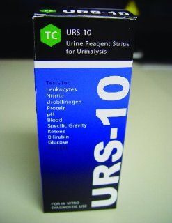 URS 10, URINE REAGENT STRIPS FOR URINALYSIS: Health & Personal Care