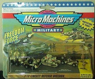 Liberty Defense Division Micro Machines Freedom Force Military Collection #12: Toys & Games