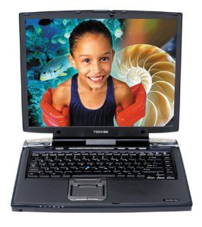 Toshiba Satellite Pro M15 S405 Laptop (1.40 GHz Pentium M(Centrino), 512 MB RAM, 40GB Hard Drive, DVD/CD RW Drive) : Laptop Computers : Computers & Accessories
