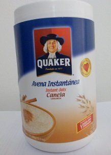 Quaker Avena Instantnea Canela Instant Cinnamon Oats Net Wt. 11.6 Oz (Pack of 6)  Oatmeal Breakfast Cereals  Grocery & Gourmet Food