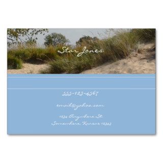 Beach business card