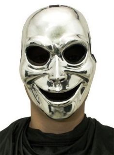 Costumes For All Occasions Mr031319 Sinister Ghost Silver Mask Clothing