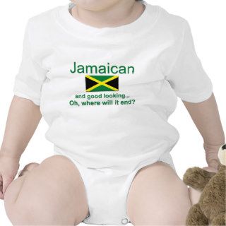 Good Looking Jamaican Baby Bodysuits
