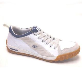 Caterpillar Vero Canvas Shoe   Men's (8.5, White) Fashion Sneakers Shoes