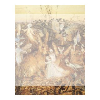Vintage Fairy Tales, Rabbit Among the Fairies Letterhead