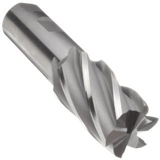 Melin Tool CC Cobalt Steel Square Nose End Mill, Weldon Shank, Uncoated (Bright) Finish, 30 Deg Helix, 4 Flutes, 3.2500" Overall Length, 0.5000" Cutting Diameter, 0.5" Shank Diameter: Industrial & Scientific