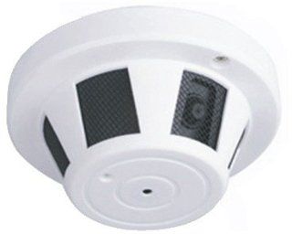Sony 1/3" CCD 420 TV Line Covert Smoke Detector Camara : Spy Cameras : Camera & Photo