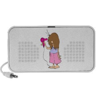 Bad Hair Day Cartoon Travelling Speaker