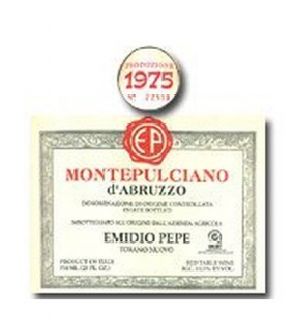 Emidio Pepe   Montepulciano d'Abruzzo 2000: Wine