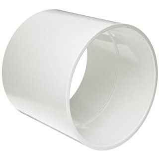 Spears 429 Series PVC Pipe Fitting, Coupling, Schedule 40, White, 1/2" Socket Industrial Pipe Fittings
