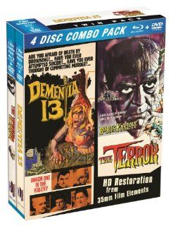 Blu Ray Twin Pack: Dementia 13 & The Terror: William Campbell, Jack Nicholson, Boris Karloff, Roger Corman, Francis Ford Coppola: Movies & TV