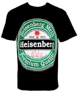 Breaking Bad Heisenberg Meth Heineken Parody Black Mens T shirt (4XL) at  Mens Clothing store: Fashion T Shirts