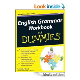 English Grammar Workbook For Dummies eBook: Geraldine Woods: Kindle Store