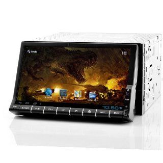 Dozen Mobile 2 DIN Android Car DVD Player  7 Inch Screen, GPS, WiFi, Analog TV: Cell Phones & Accessories