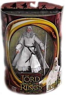 The Lord of the RingsTwo Towers All White Gandalf the White Action Figure: Toys & Games