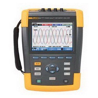 Fluke 435 II/BASIC Power Quality and Energy Analyzer, +/  0.1% Accuracy, 0.01V Resolution: Industrial Power Meters: Industrial & Scientific