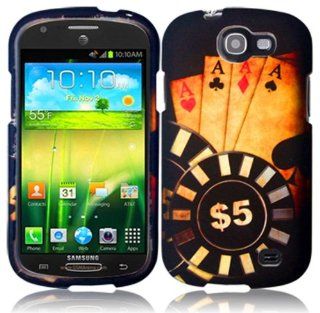 For Samsung Galaxy Express i437 Hard Design Cover Case Ace Poker Accessory: Cell Phones & Accessories