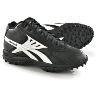 Reebok NFL Mid Turf Referee Shoes Cleats Size 16   Black White: Football Shoes: Shoes