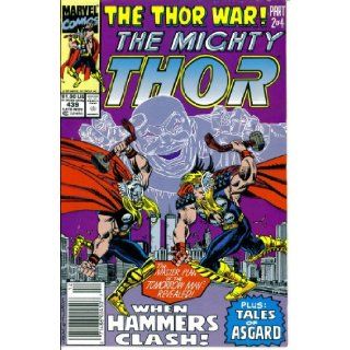 The Mighty Thor #439 : When Hammers Clash (The Thor War   Marvel Comics): Tom DeFalco, Ron Frenz: Books