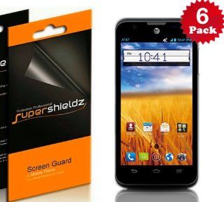 [6 Pack] SUPERSHIELDZ  High Definition Clear Screen Protector For ZTE AT&T Z998 + Lifetime Replacements Warranty [6 PACK]   Retail Packaging: Cell Phones & Accessories