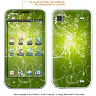 Protective Decal Skin Sticke for Samsung Galaxy S WIFI Player 4.0 Media player case cover GLXYsPLYER_4 457: Cell Phones & Accessories