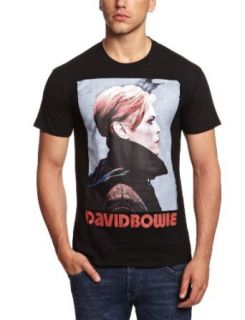 David Bowie Low Portrait Official Mens New Black T Shirt All Sizes: Clothing