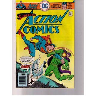 Superman's Action Comics No. 459. May 1976 ("Superman's Big Crack up!", Vol. 39): Elliot S! Maggin, Julius Schwartz, Curt Swan & Bob Oksner: Books