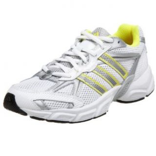 adidas Women's Watkins Running Shoe, White/Silver/Yellow, 6 M: Clothing