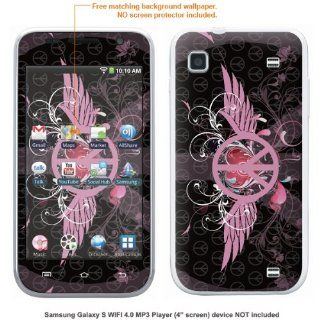 Protective Decal Skin Sticke for Samsung Galaxy S WIFI Player 4.0 Media player case cover GLXYsPLYER_4 461: Cell Phones & Accessories