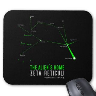 ZETA RETICULI Alien's Home Mousepad