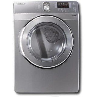 Samsung : DV448AEP 7.4 cu. ft. Super Capacity Electric Dryer   Stainless Platinum: Kitchen & Dining